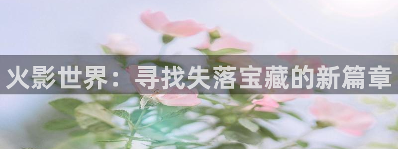 熊猫看片：火影世界：寻找失落宝藏的新篇章