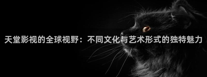 熊猫电影xm66免费播放：天堂影视的全球视野：不同文化与艺术形式的独特魅力